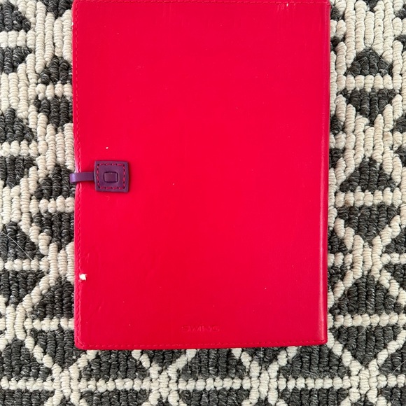 6 for $25 - New Faux Leather Look Swing Flower Journal - Picture 2 of 3